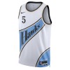 Camiseta Hombre NBA Atlanta Hawks dyson Daniels 2024-25 Nike City Edition Blanco Swingman